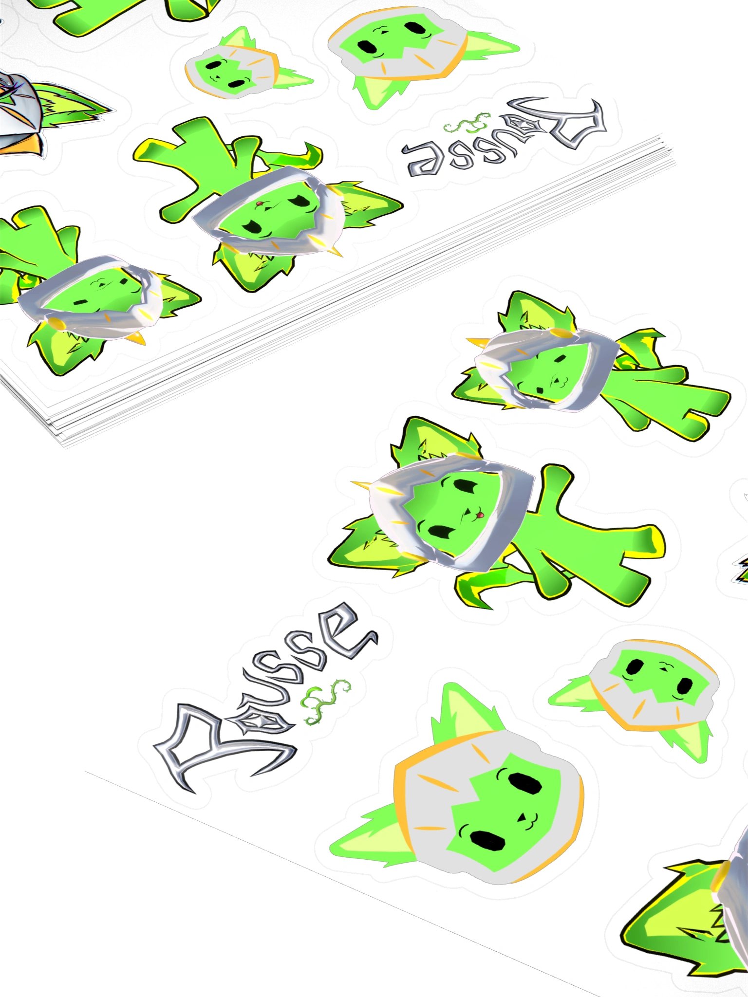 Feuille de stickers Pousse product image (4)