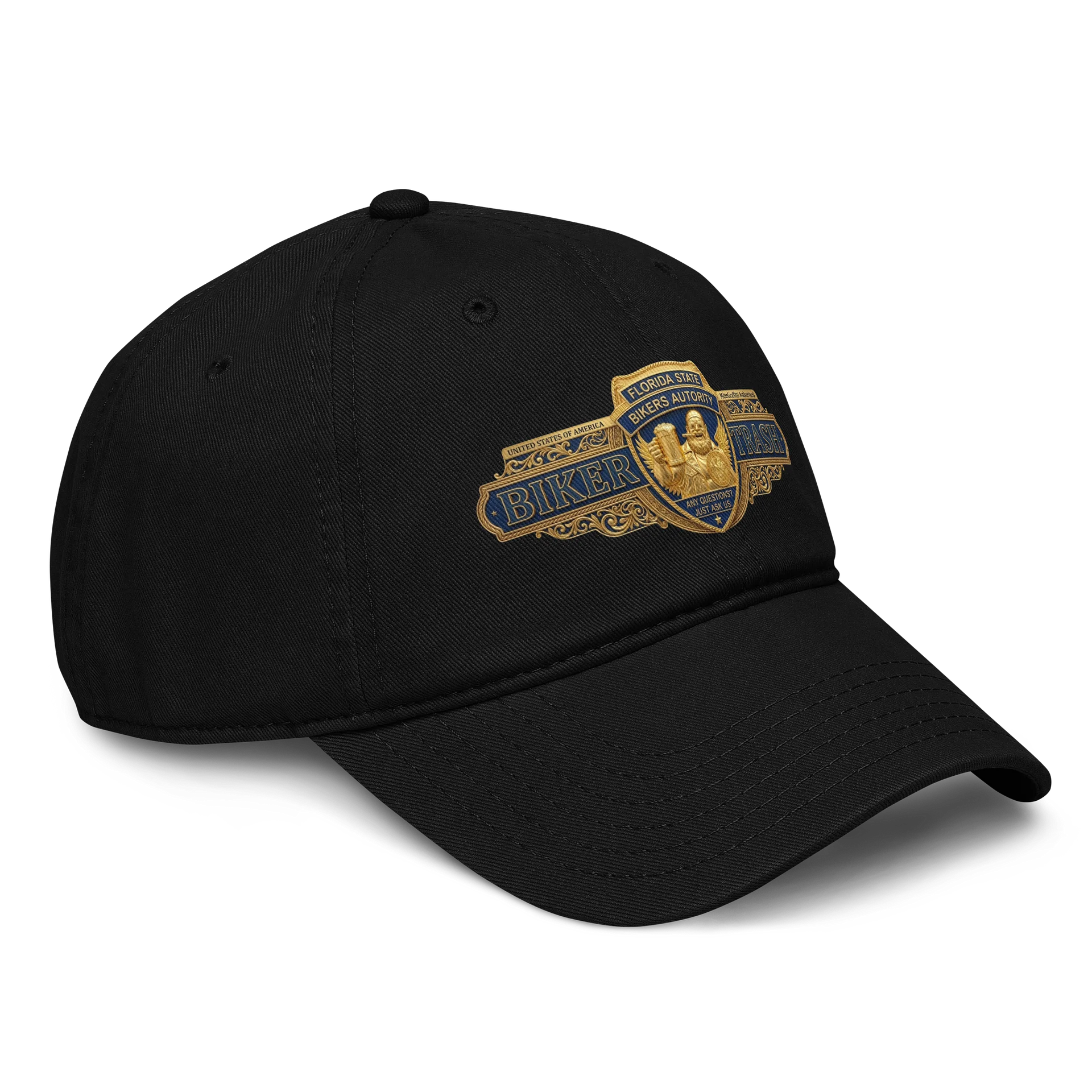 MötoGraffitti Florida State Biker Authority Official Cap product image (4)