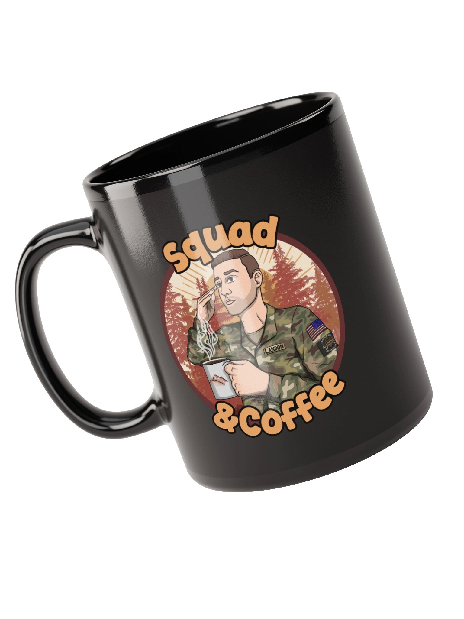 Squad and Coffee Mug (Black) product image (5)
