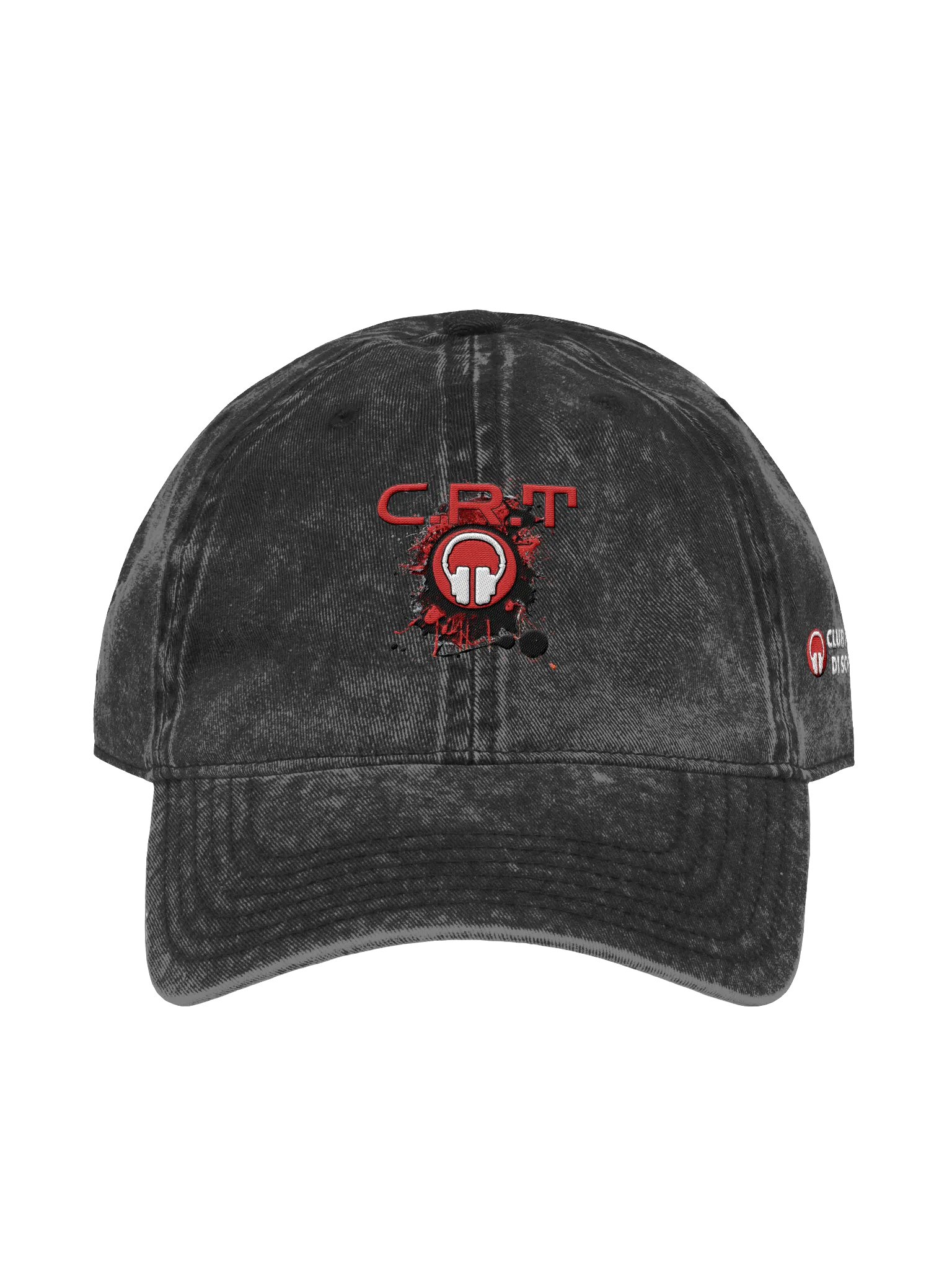 C.R.T Paint Splatter Otto® Vintage Wash Dad Hat product image (1)