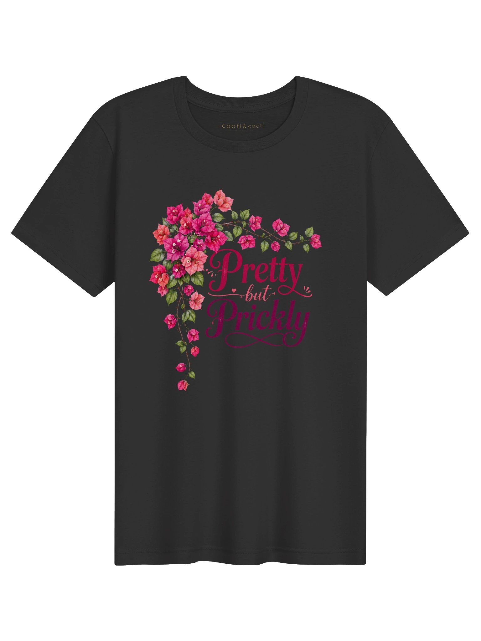 Pretty but Prickly Floral T-Shirt product image (1)
