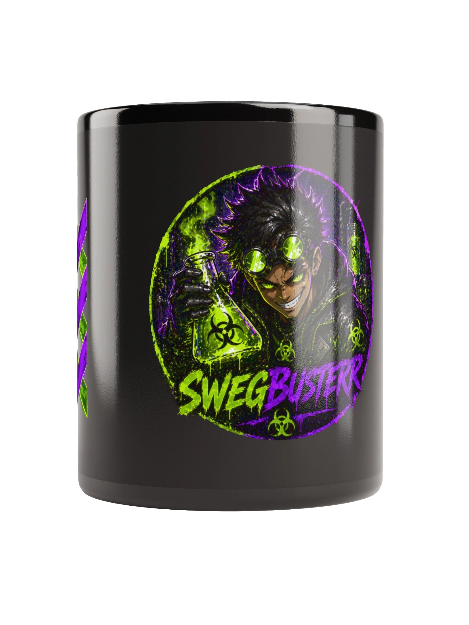 SwegBusterr Neon 'No Thoughts, Only Chaos' Mug product image (3)