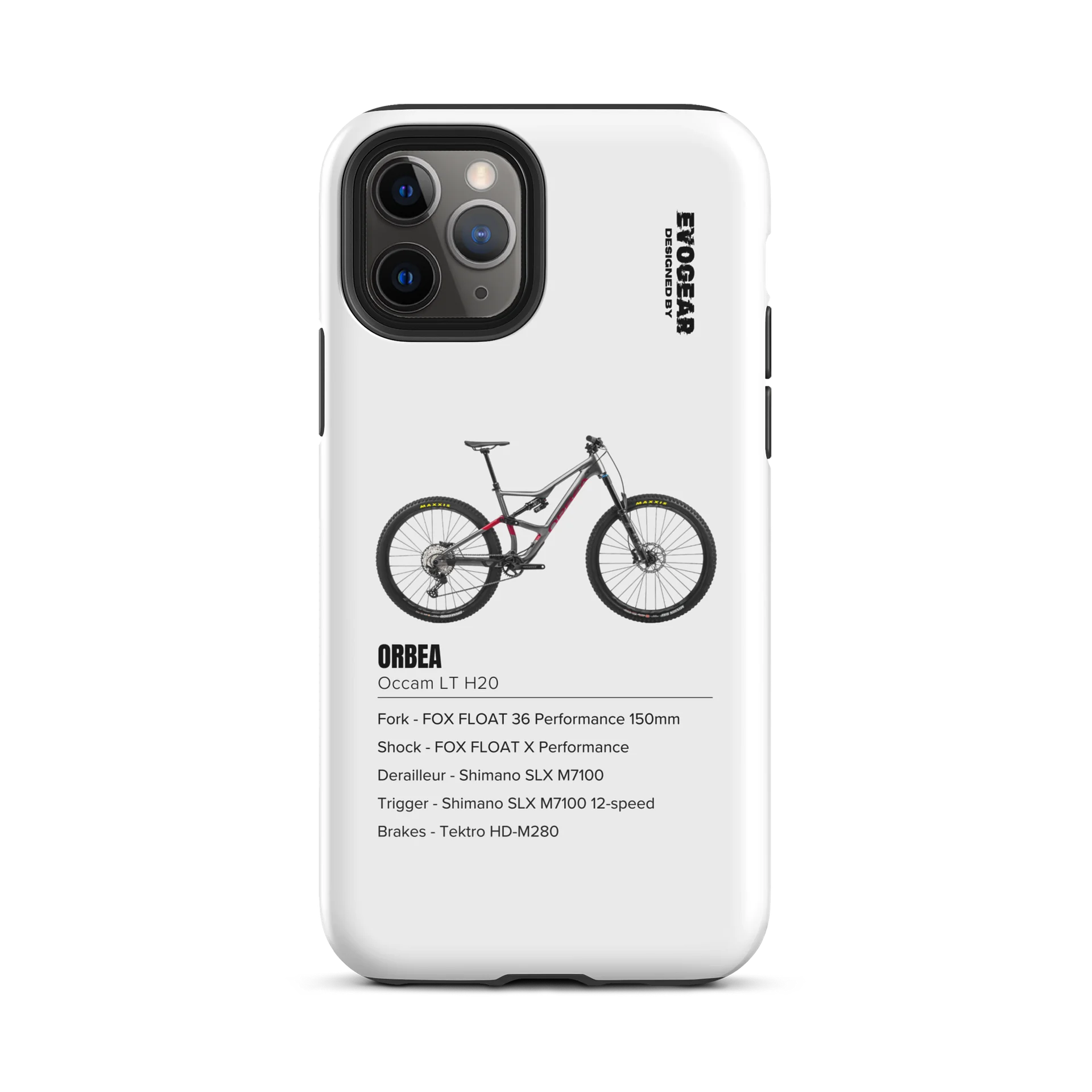 White Orbea Occam LT H20 iPhone Case product image (25)