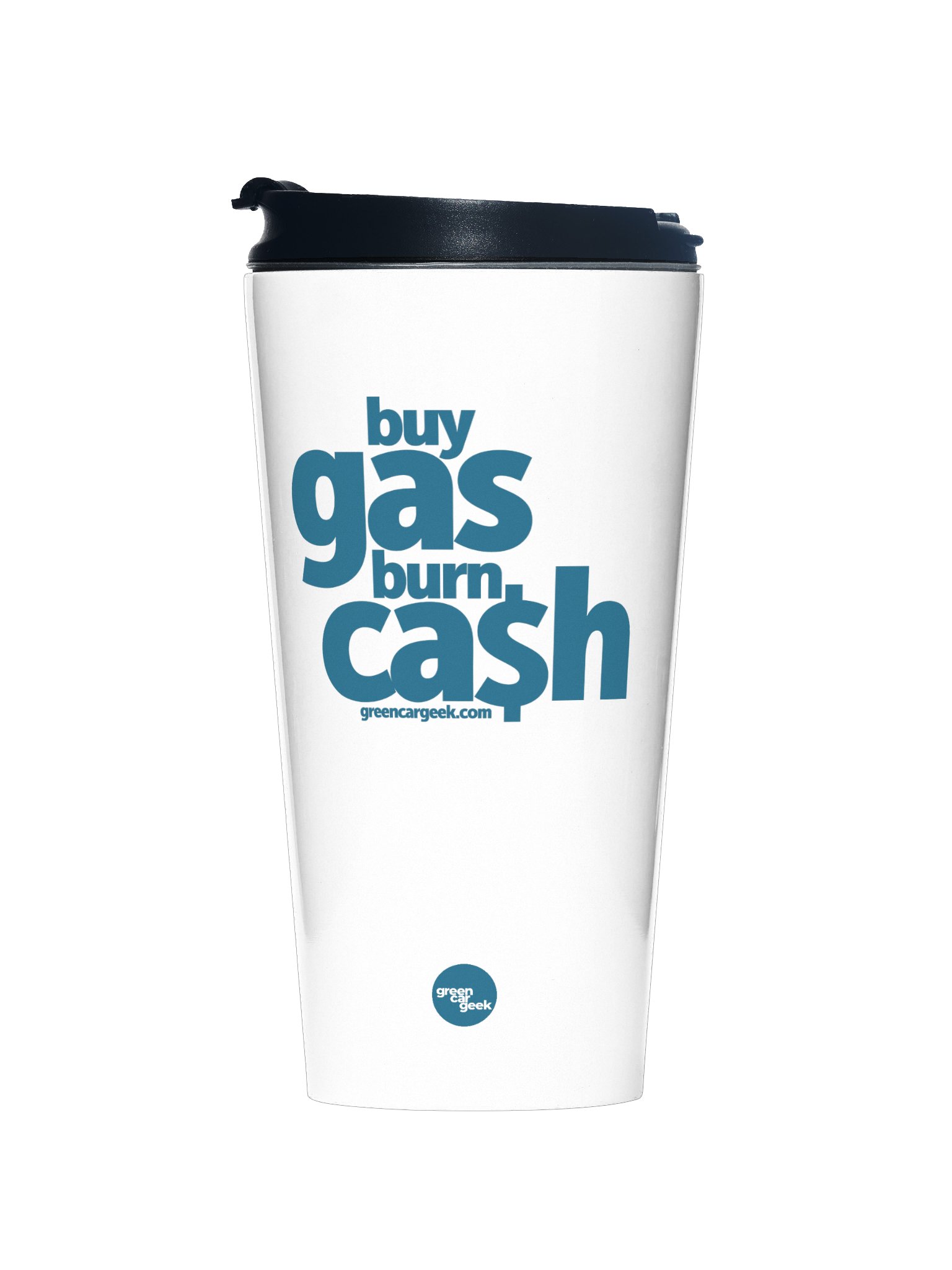 Burn Cash Travel Mug Launch Edition product image (1)