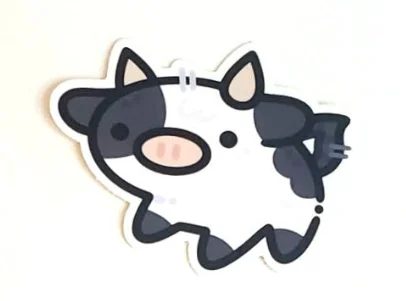 Cow Sticker product image (2)