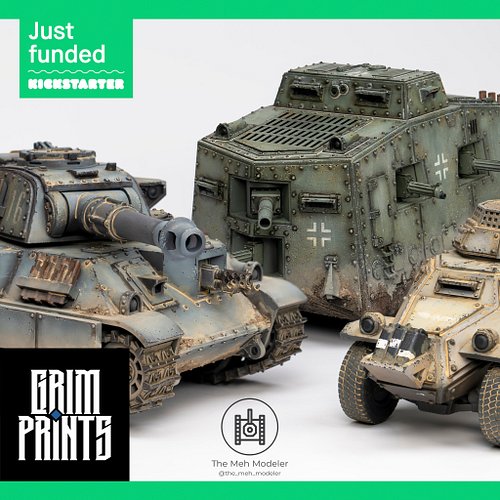 Print three grim-dark machines of war on your home printer!
 https://www.kickstarter.com/projects/grimprints/across-the-ages-...
