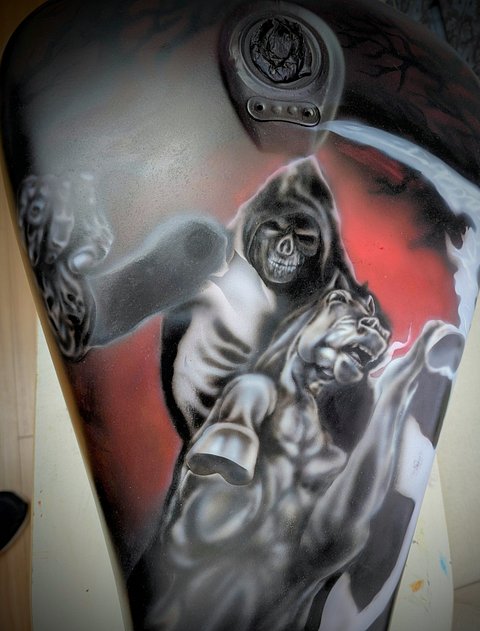 Airbrush artwork