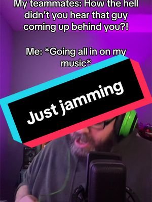 I’ll admit… sometimes I have my music louder than it should be. But it’s just to drown out the haters 😎 I know I’m not the only one right? #twitch #fps #music #gamermemes #apexlegends 
