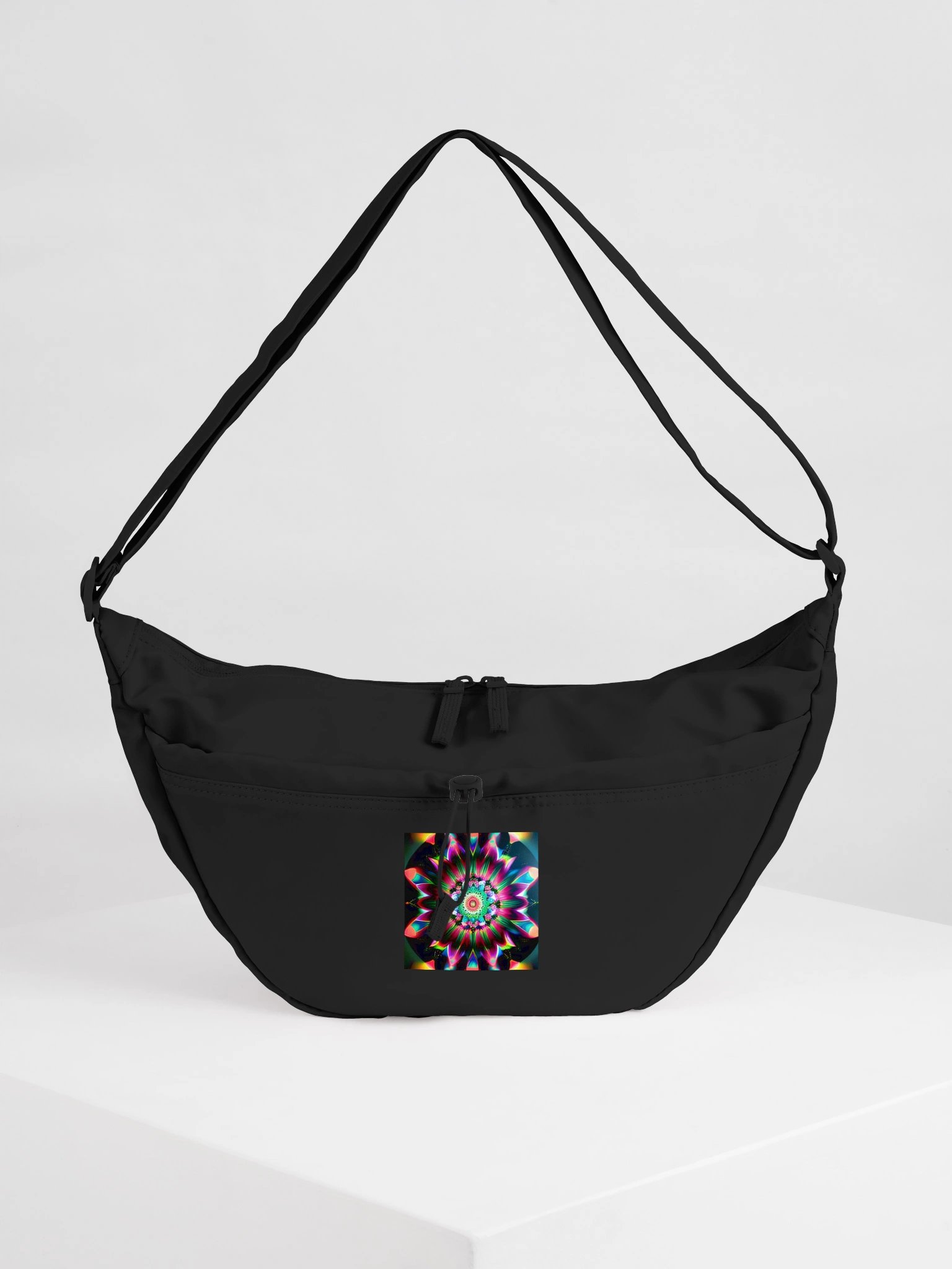 Neon Mandala Crossbody Bag product image (1)