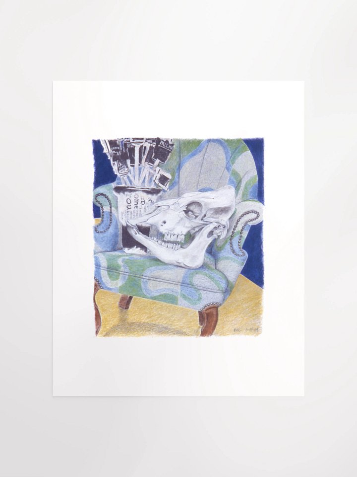 Skull Still Life 12.11.84 print product image (2)