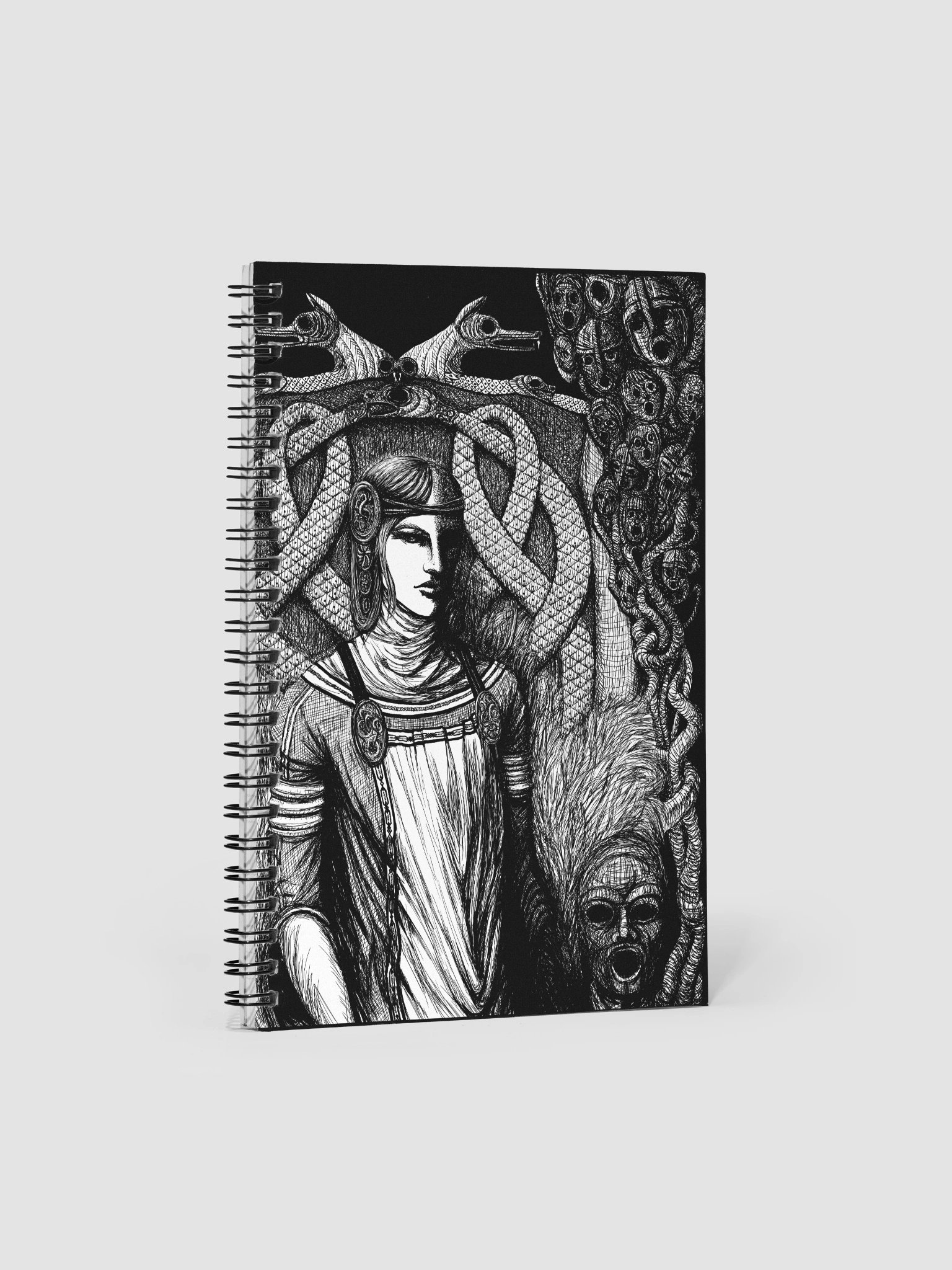 Hel Spiral Notebook · Print on both covers product image (3)