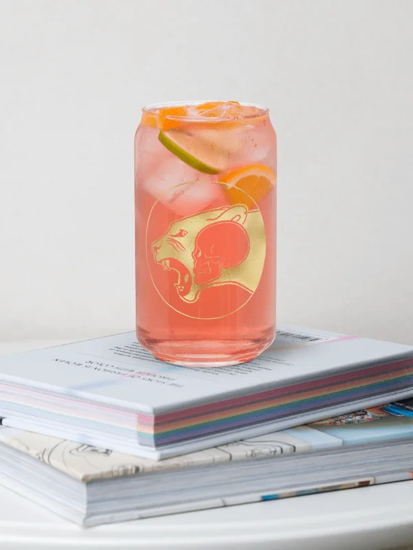 Logo Gilded Can-Shaped Glass product image (5)