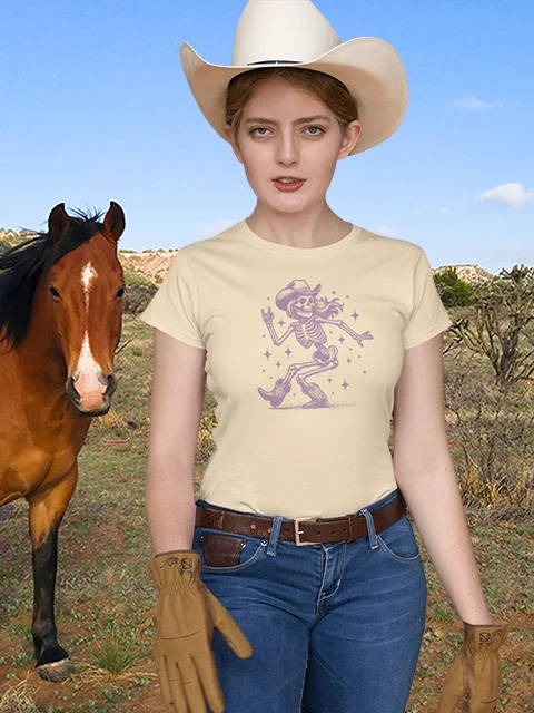 Cowgirl Shakin' Bones Unisex T-Shirt product image (109)