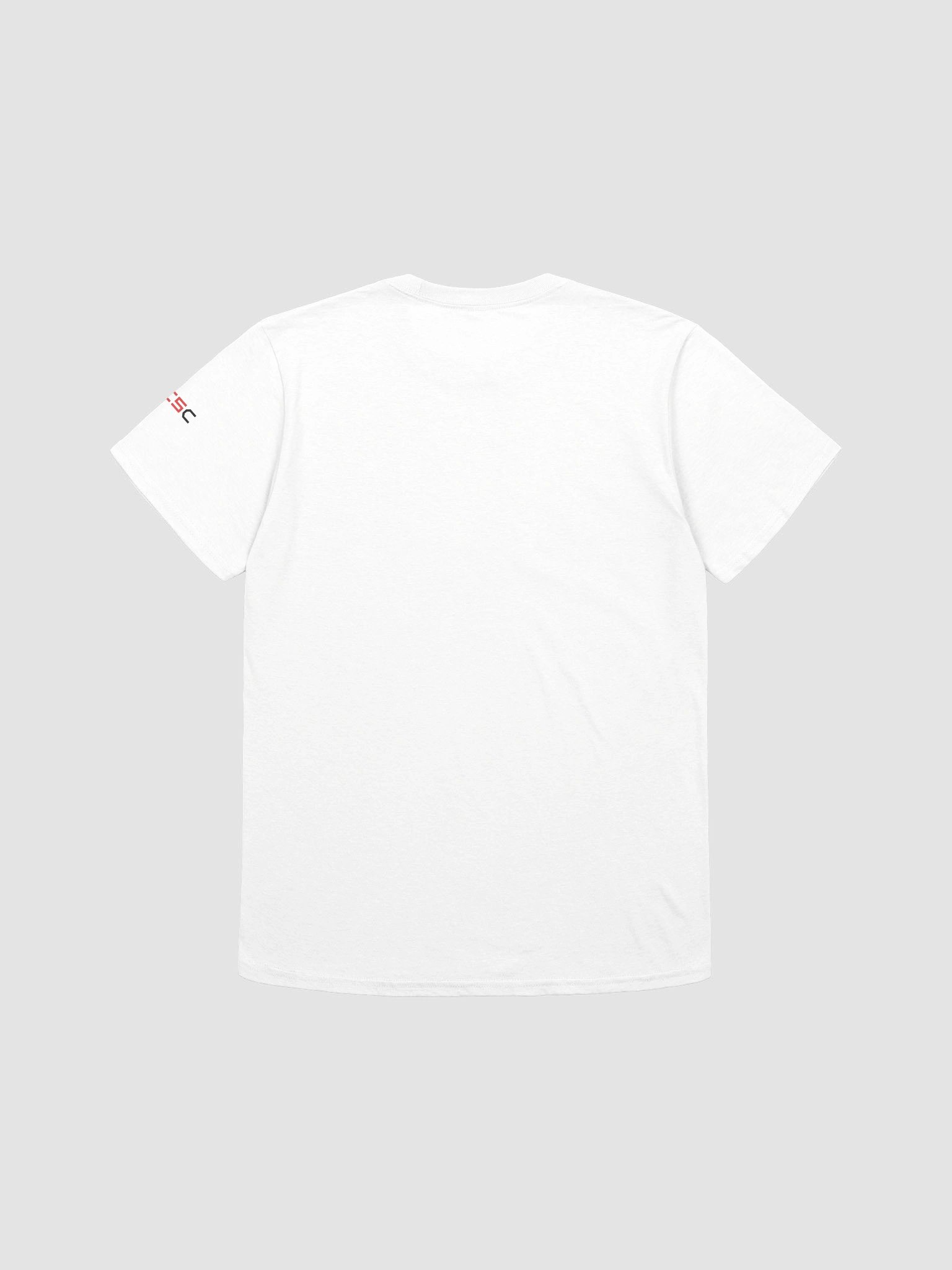 'Again!' Printed Emblem Unisex T-Shirt (White) product image (2)