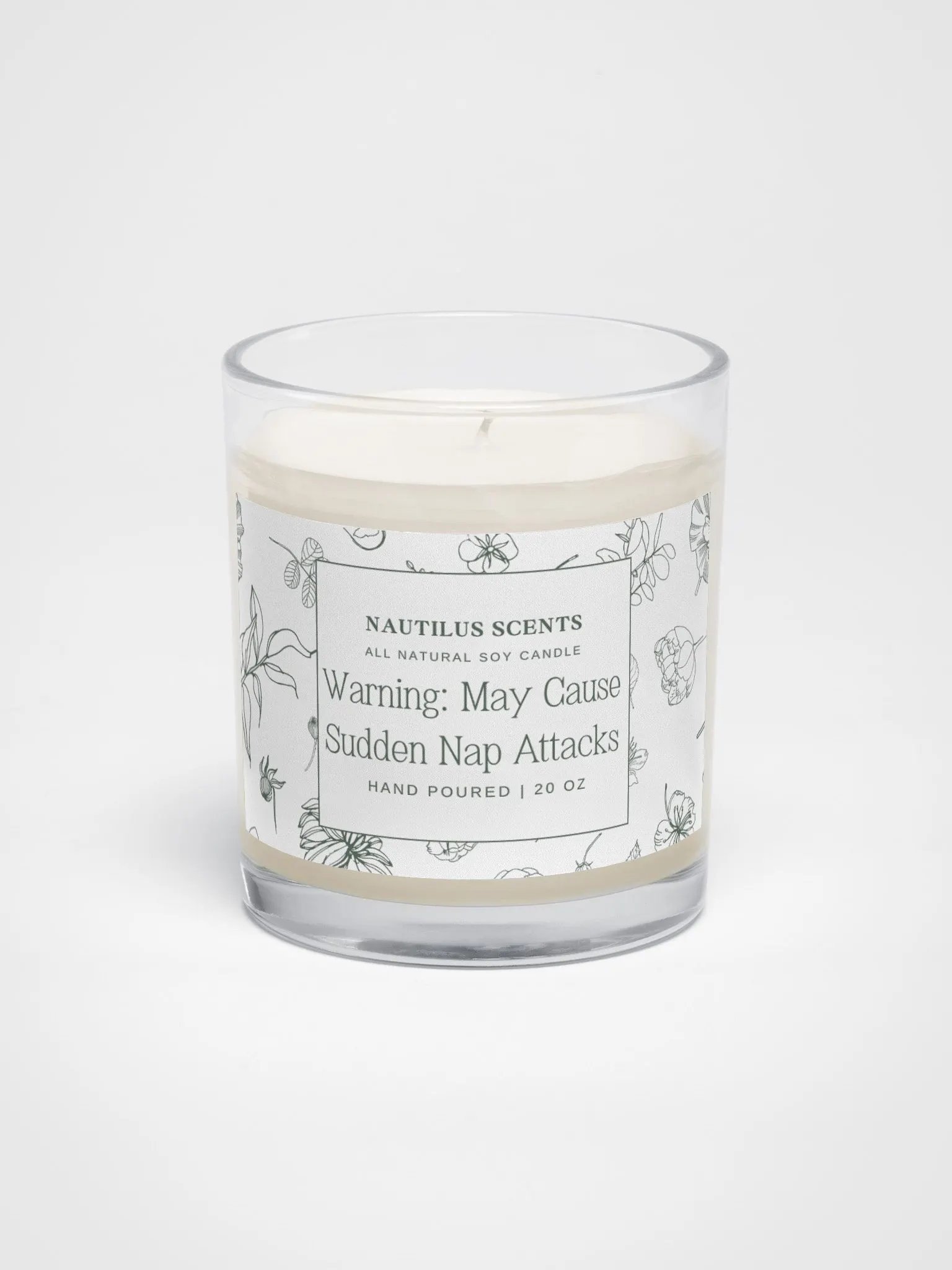Nap Attack Soy Candle product image (1)