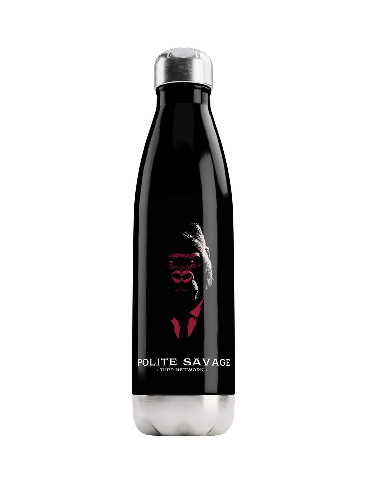 Take Yo Azz to the Gym- Gorilla Black Water Bottle product image (1)