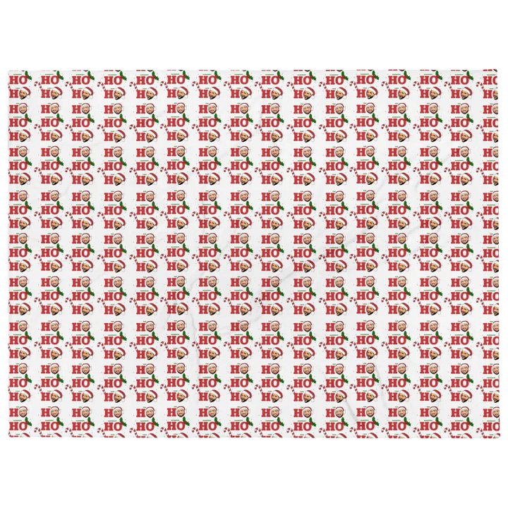 HO HO HO Throw Blanket! product image (2)