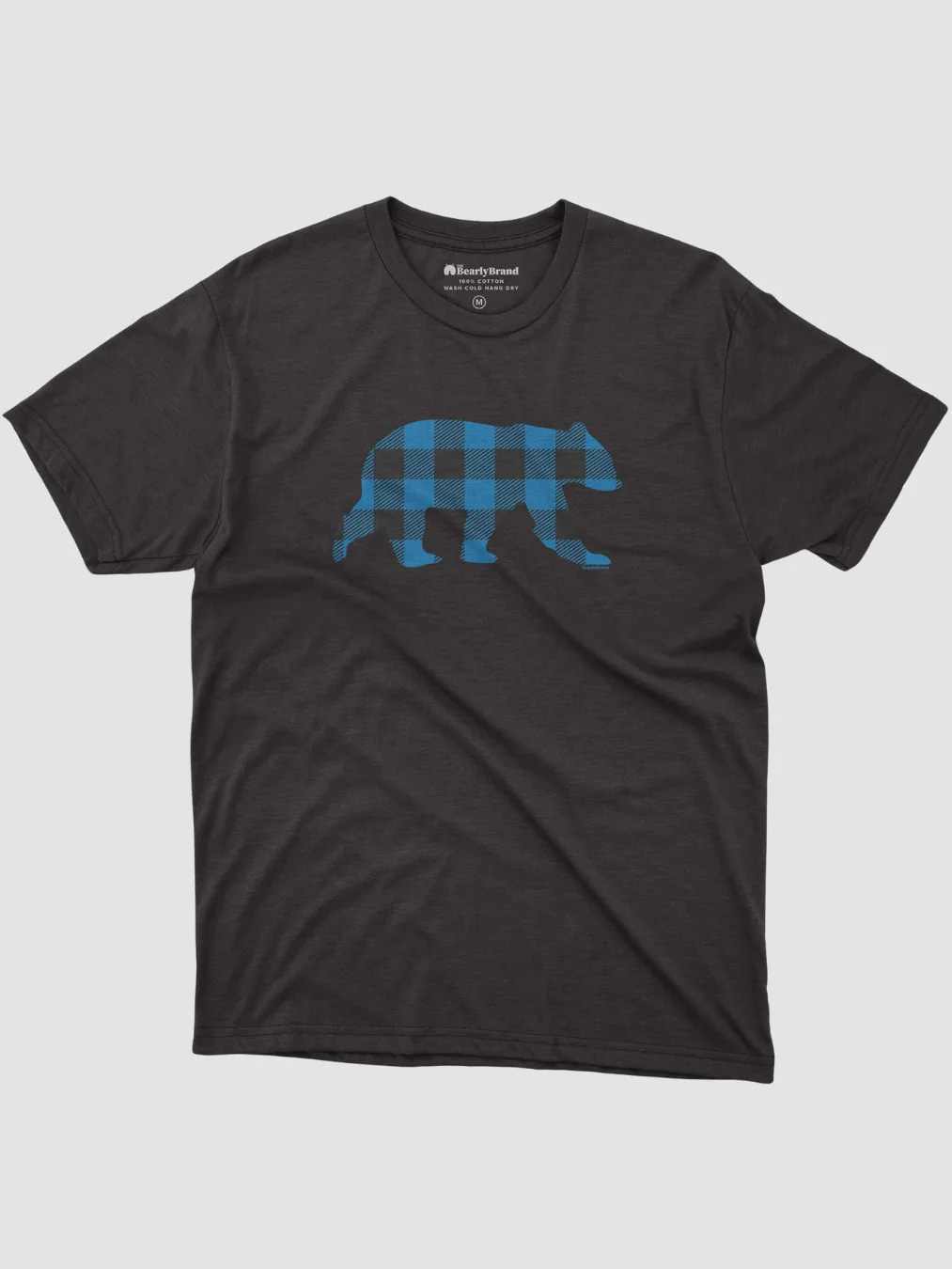 Blue Buffalo Check Bear T-Shirt product image (1)