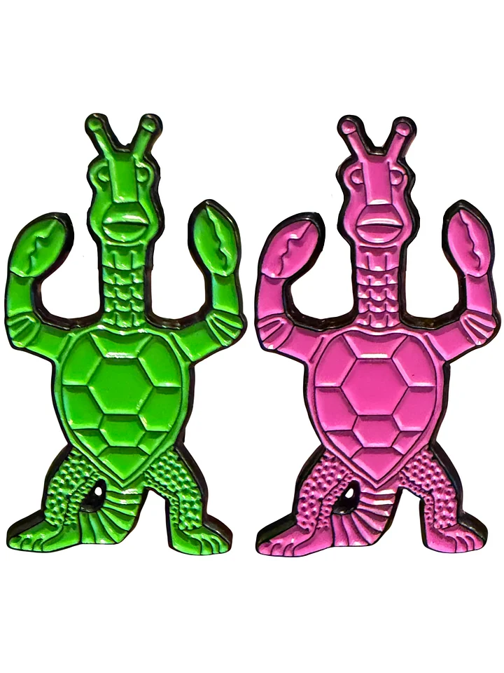 TurtleCrab Lobstrocity Pin product image (1)