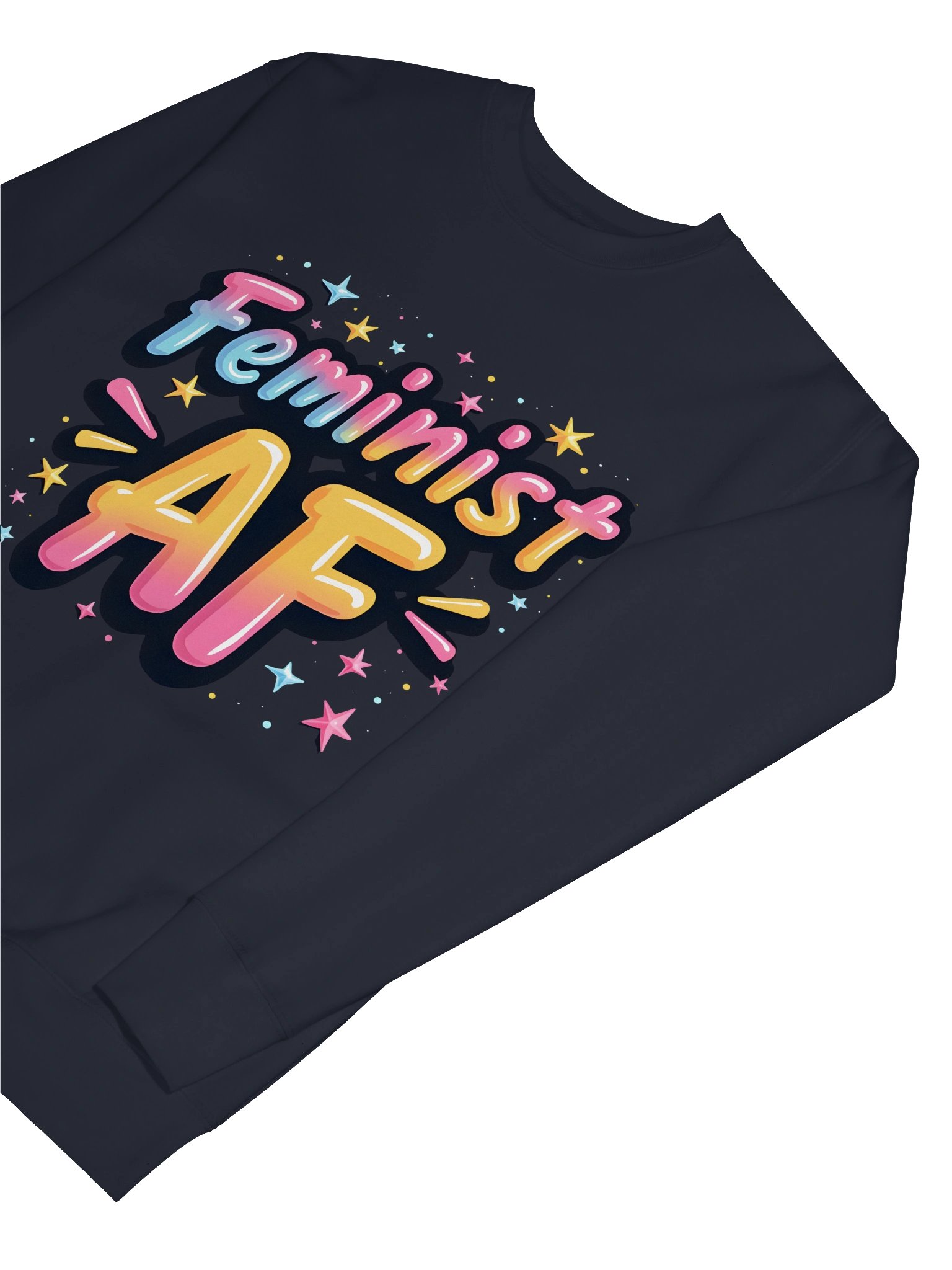 Feminist AF Sparkle Sweatshirt product image (50)