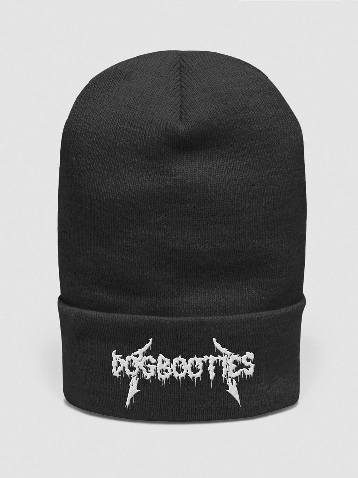 Metal Logo Embroidered Beanie product image (1)