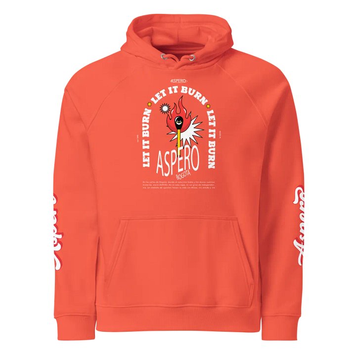 Flame on! Eco-Friendly Raglan Hoodie product image (13)