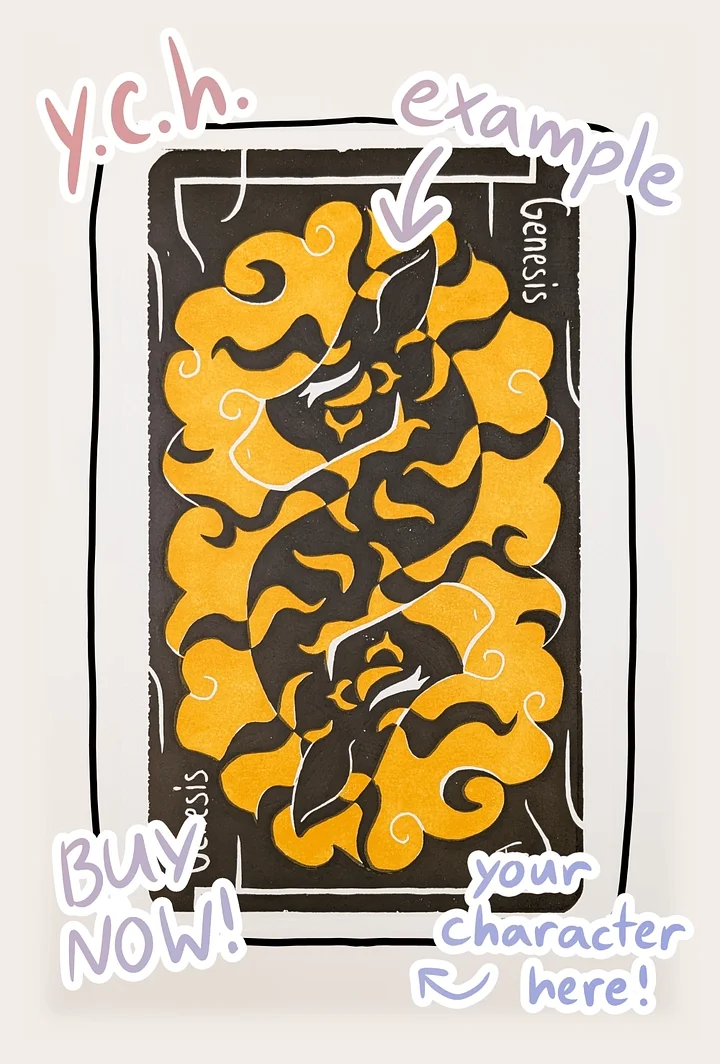 Card YCH (Your Character Here) product image (1)