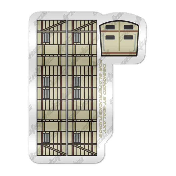 ERTL “Cream Utility Van” Sticker Set product image (1)