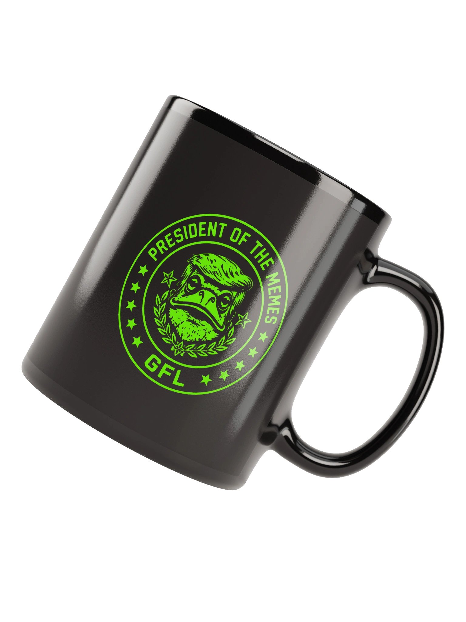Green Frog Labs President of the Memes Mug product image (11)