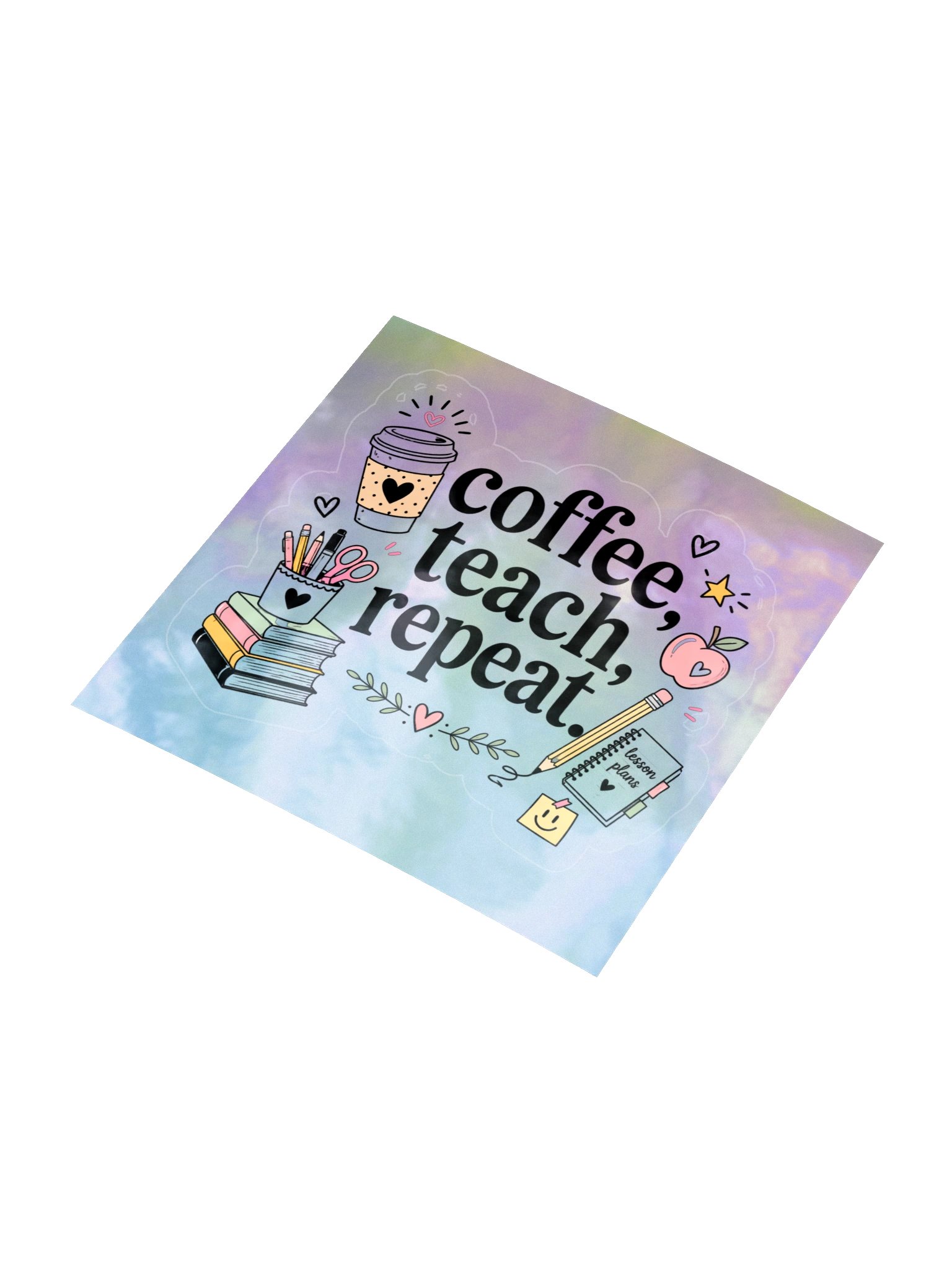 Holographic Teacher Sticker product image (3)
