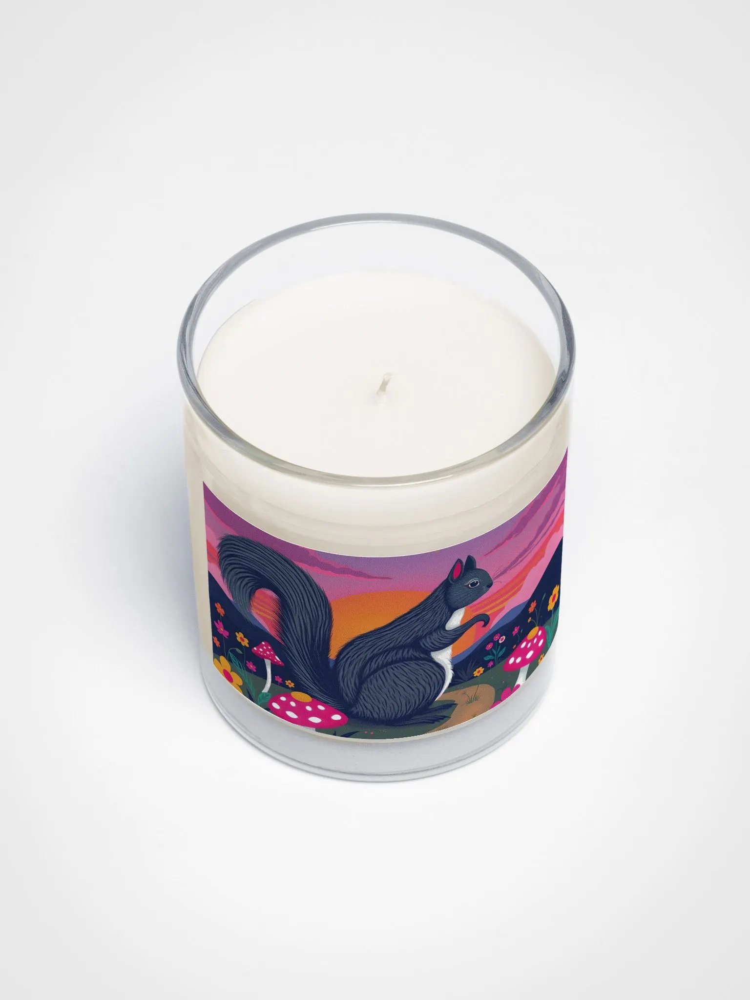 Sunset Squirrel Soy Wax Candle product image (3)