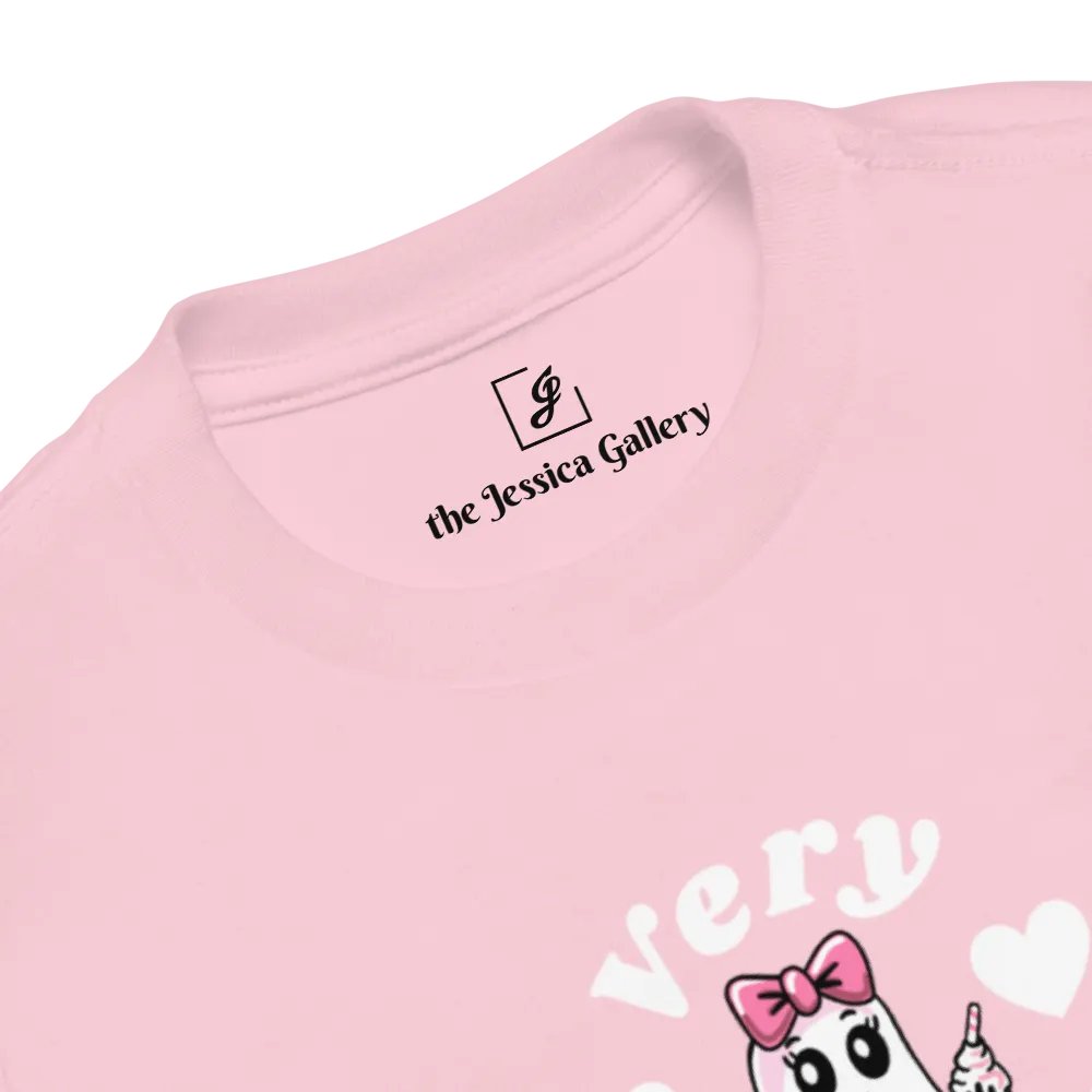 Very Demure Cute Ghost Design Toddler T-Shirt product image (4)
