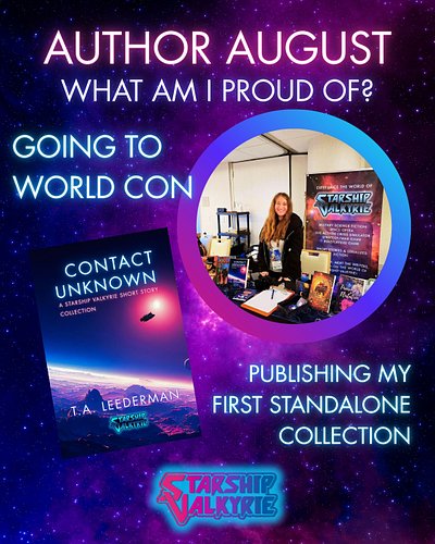 The last post for #AuthorAugust! Many thanks to @mariahankenman for hosting these; I think she should feel justly proud of Au...