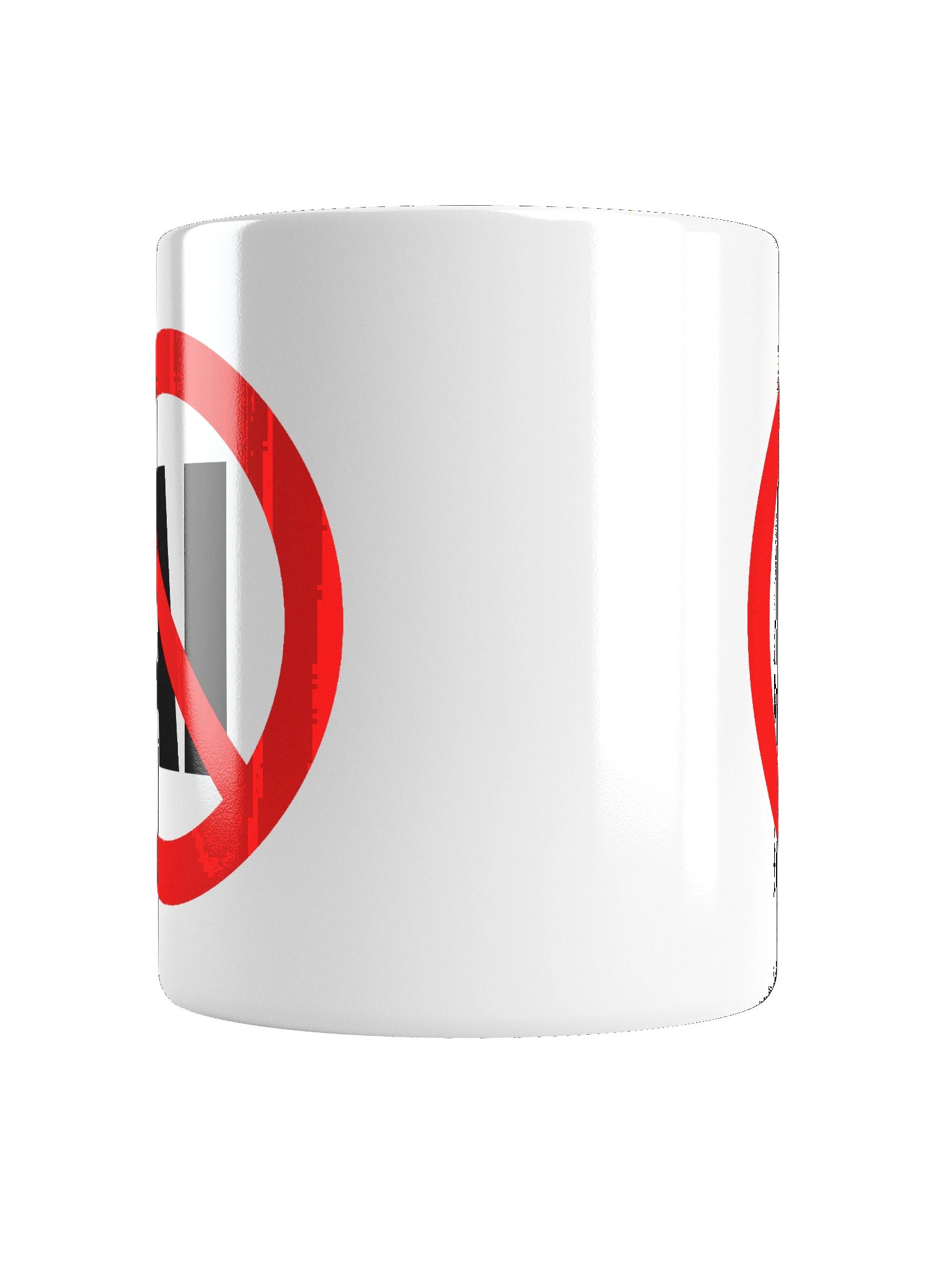 No AI Coffee Mug (white) product image (2)