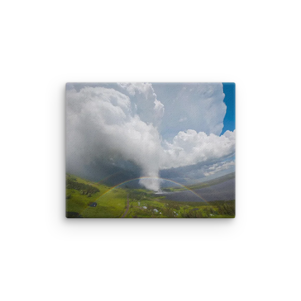 Tulliby Lake, AB Tornado Canvas (Choose your size) product image (12)