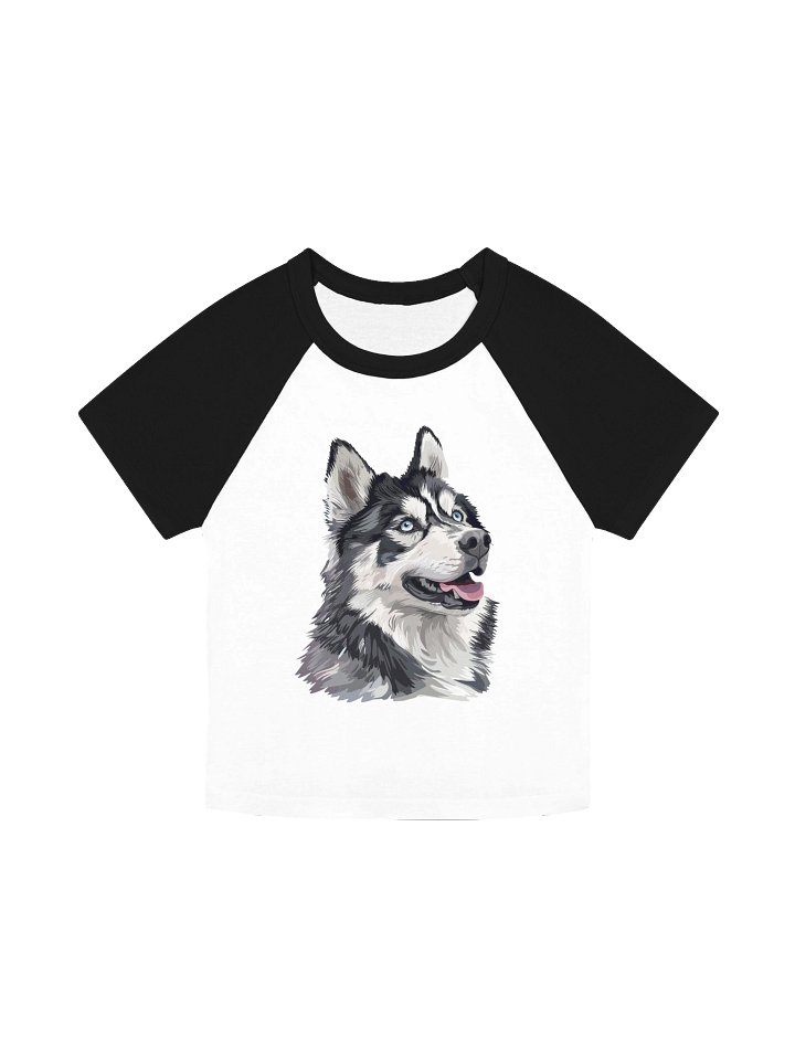 Husky Baseball Style T-Shirt product image (1)