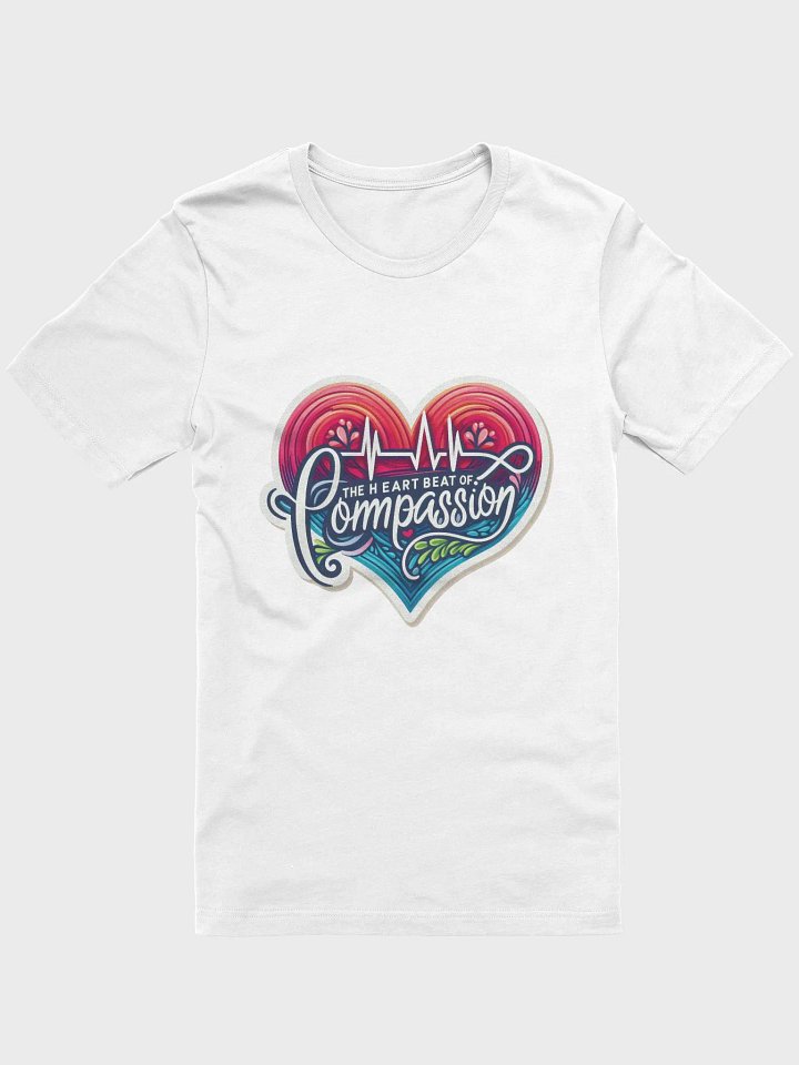Heartbeat of Compassion Graphic T-shirt product image (2)