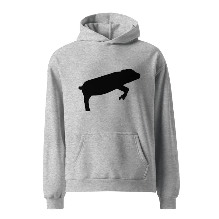 Leaping Pig BLACK (Premium Oversized Hoodie) product image (3)
