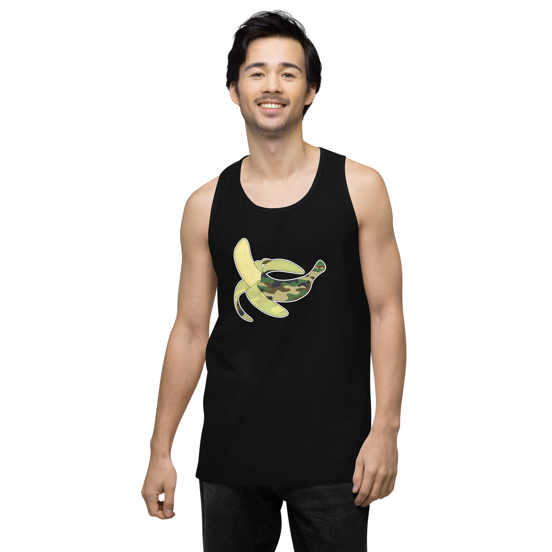 Banana Army Men's Premium Tank Top product image (7)