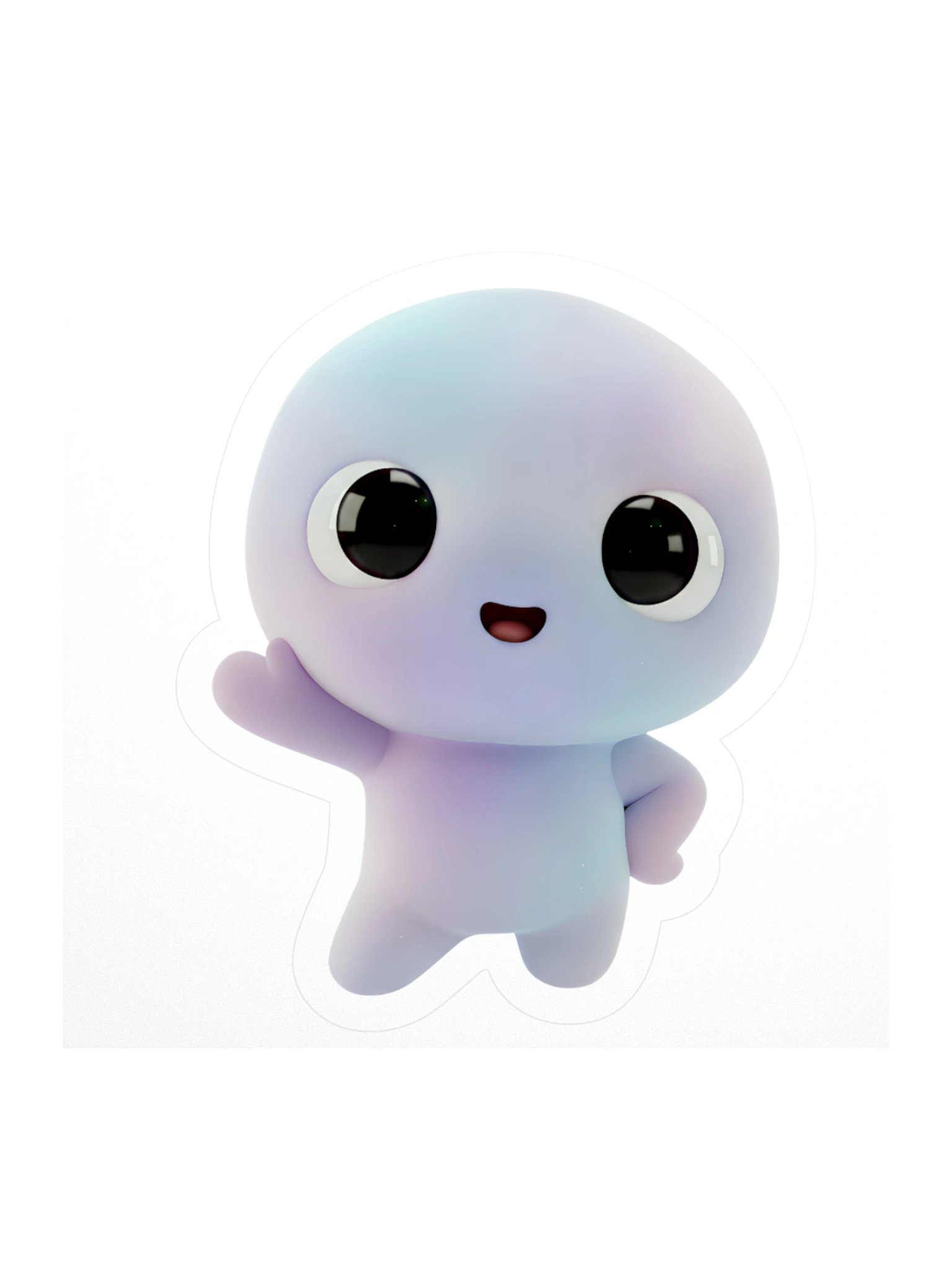 Official Plinky Sticker: Hero Pose Edition product image (4)