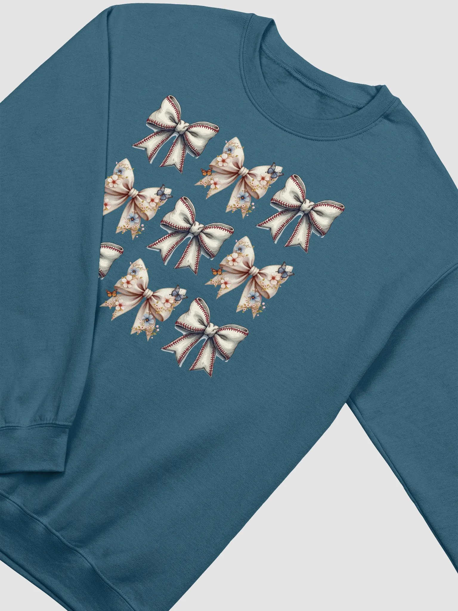 Spring Bows Baseball Crewneck Sweatshirt product image (12)