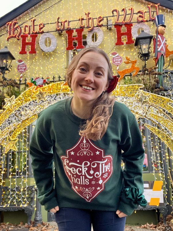 Feck The Halls - Irish Christmas Geansaí | Classic Crewneck product image (2)