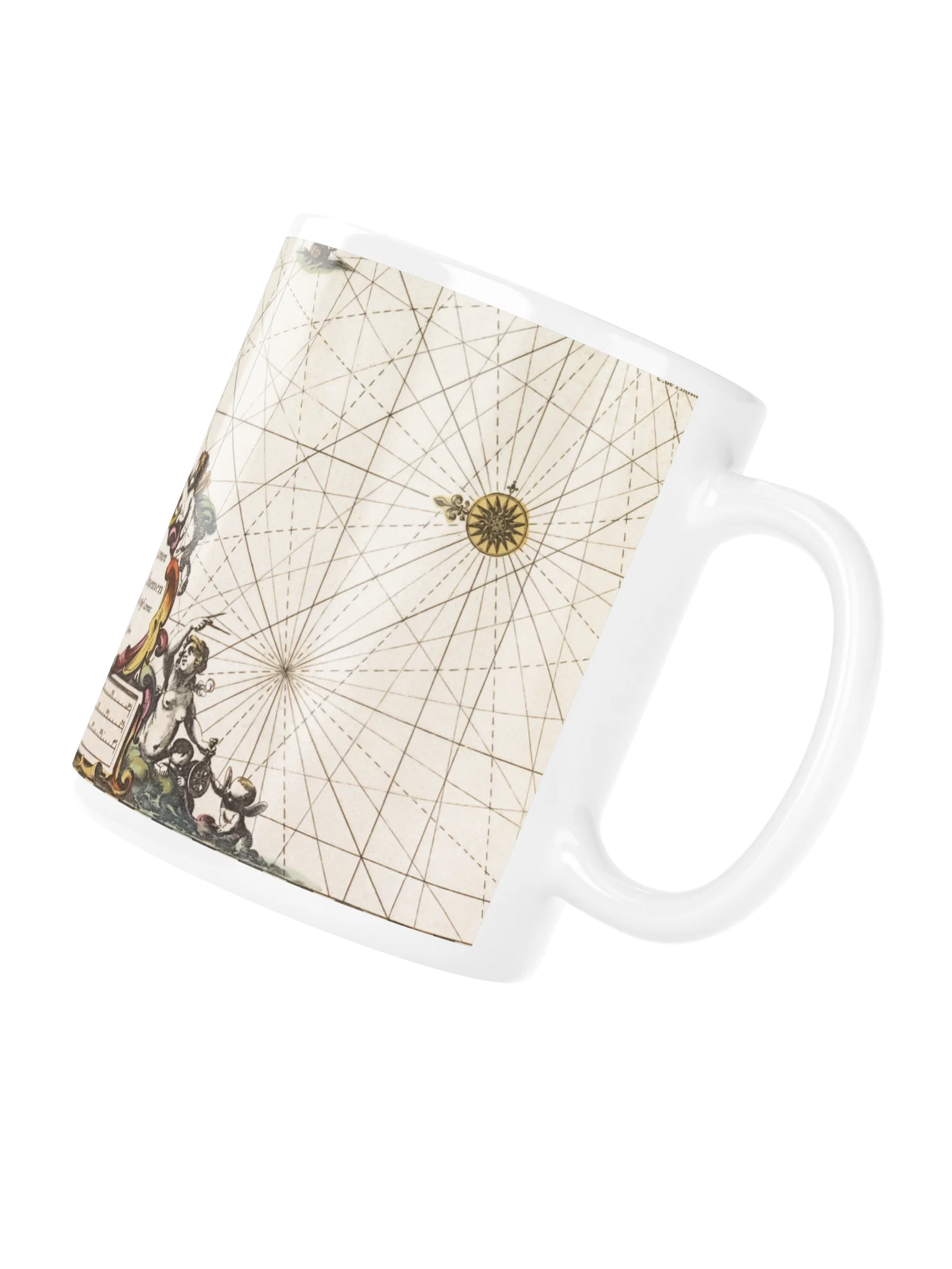 Vintage Nautical Map Mug product image (4)