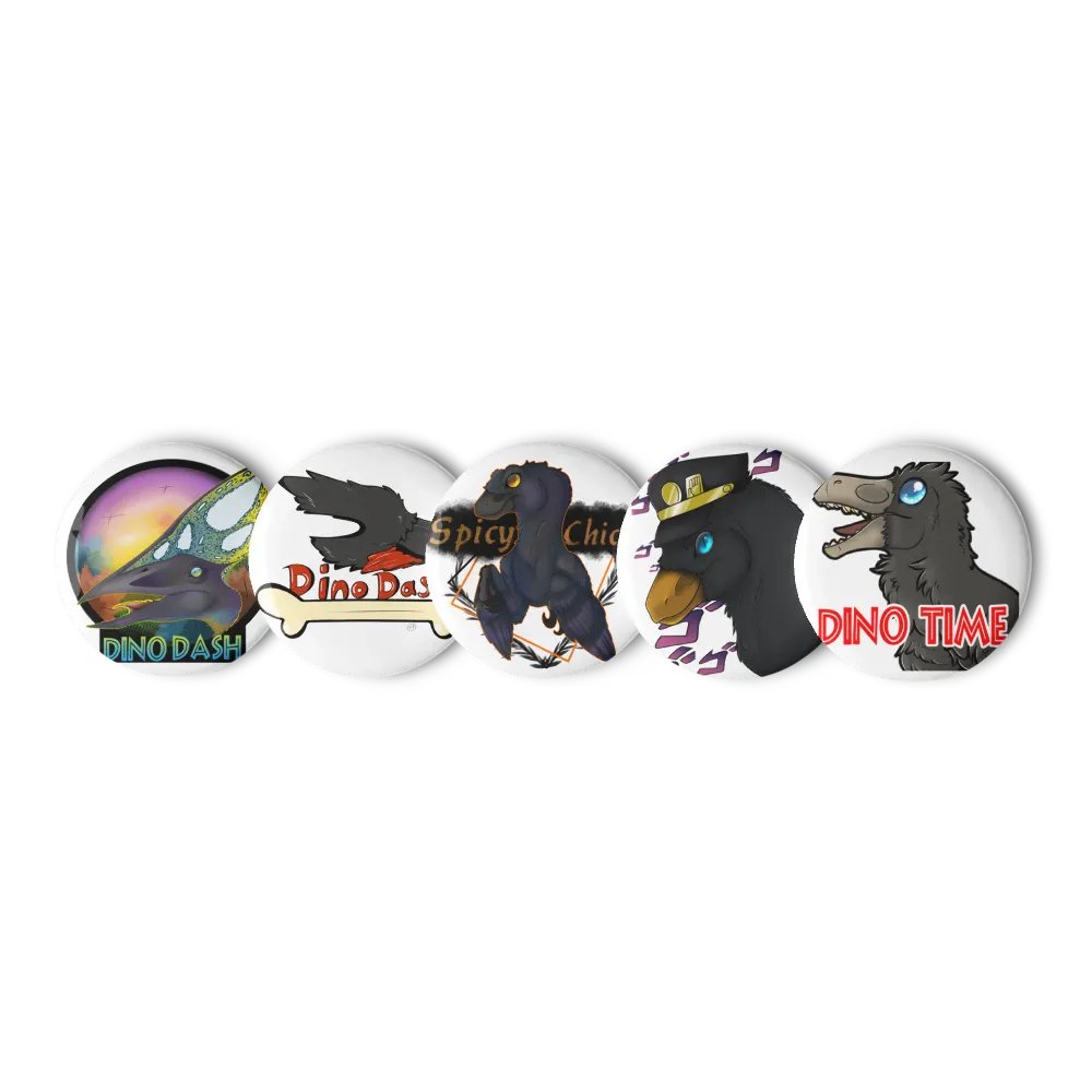 Dino Theme Pins! product image (7)