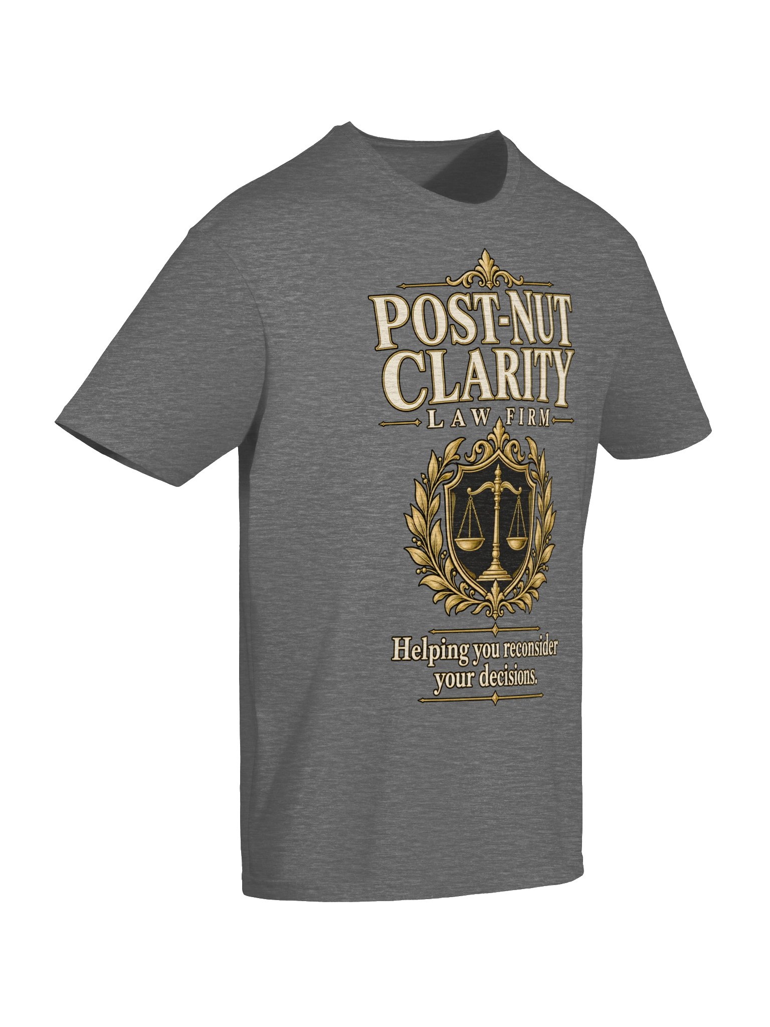 Post-Nut Clarity Law Firm T-Shirt | Funny Adult Humor Tee product image (42)