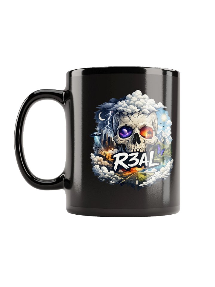R3al Black Glossy Mug product image (2)