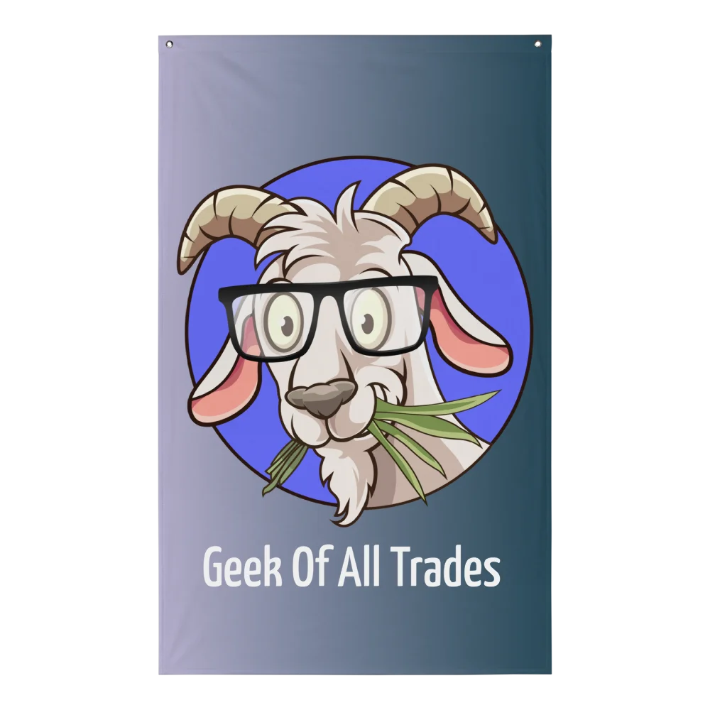 Geek Of All Trades Flag product image (1)