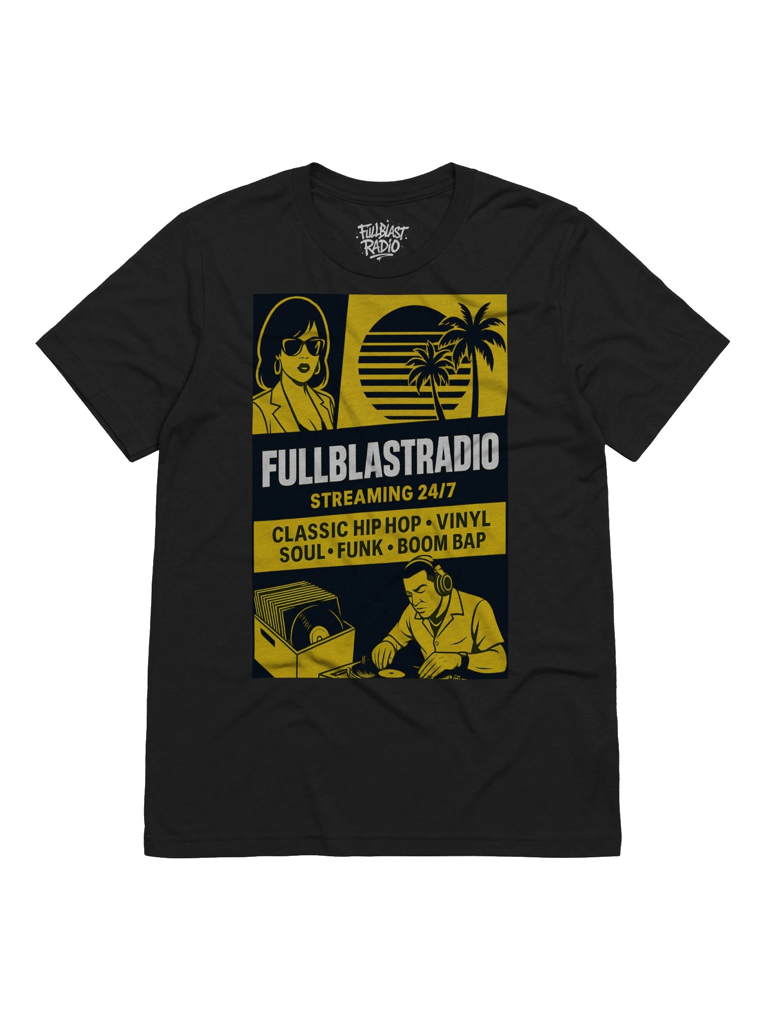 Fullblastradio GTA Black & Yellow product image (2)