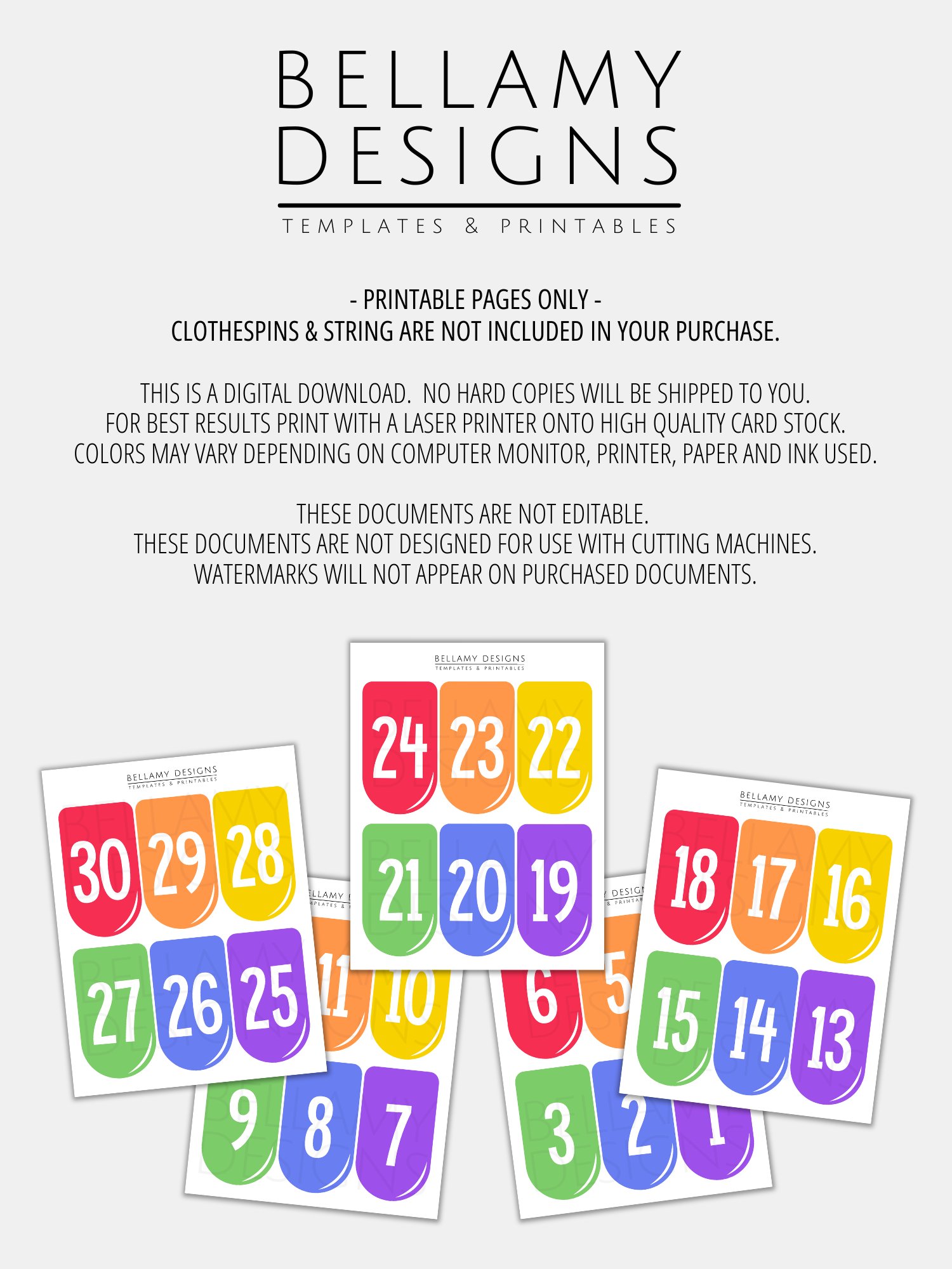 Countdown to Summer Vacation Printable product image (10)