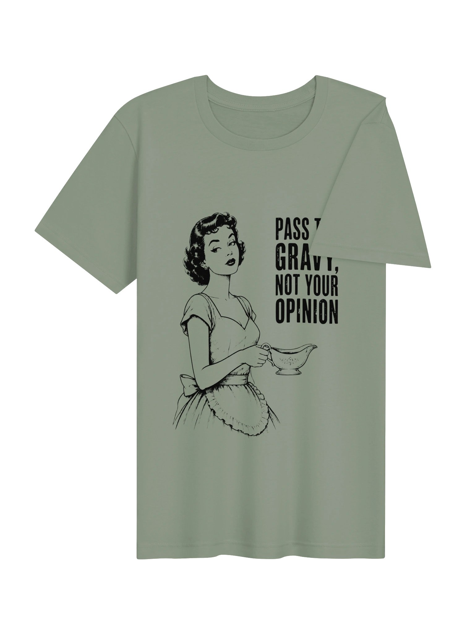 Pass the Gravy, Not Your Opinion | Vintage Thanksgiving Tee product image (5)